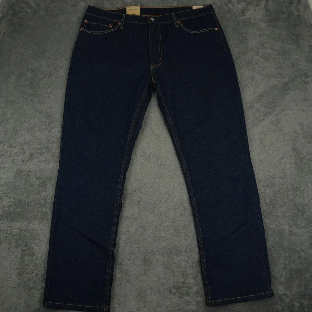 NWT Levi's 511 Slim Jeans Mens 38x30 Dark Wash Blue Stretch Cotton Denim Pants